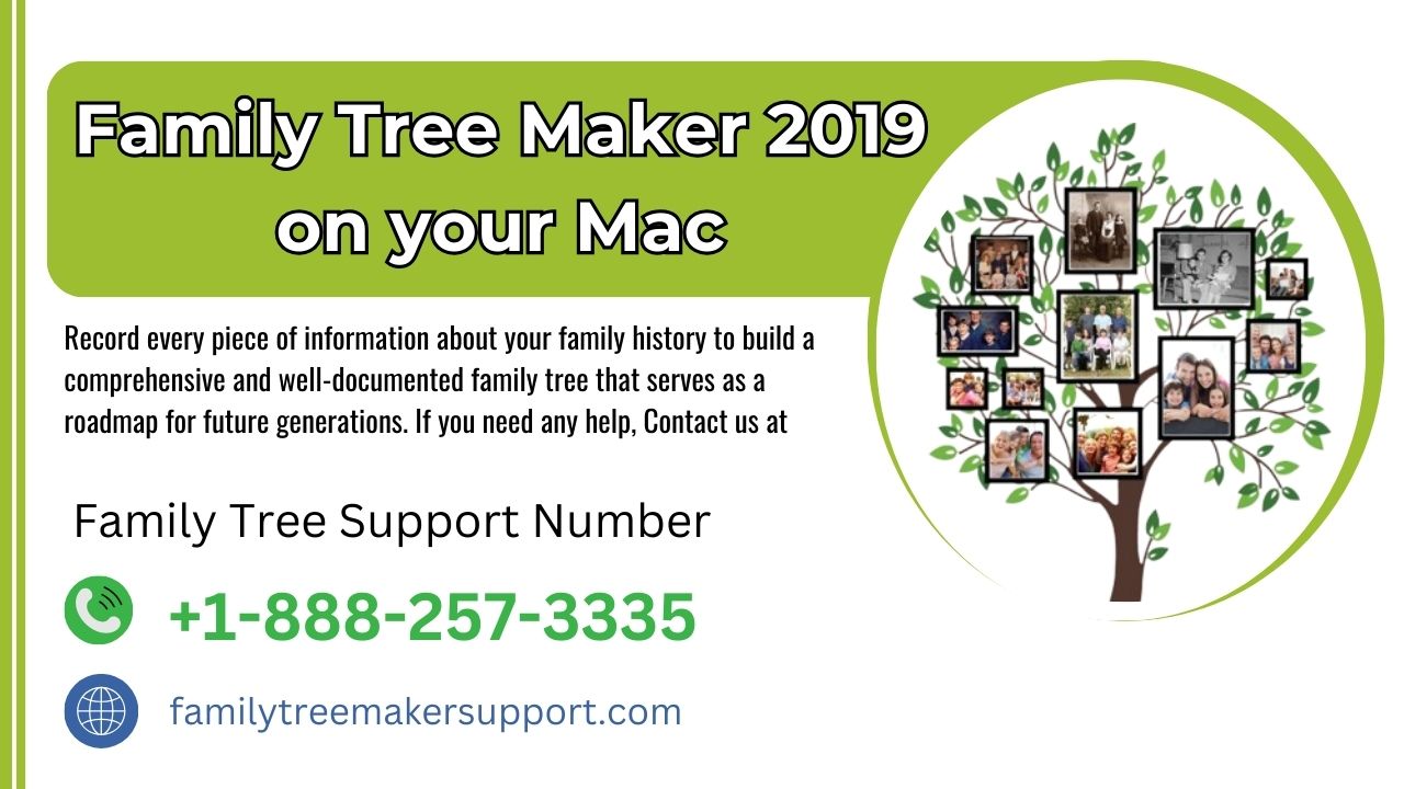 How To Setup Family Tree Maker 2019 On Mac